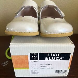 Livie & Luca Astrid Cloud Shimmer Smooth Leather